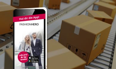 Interface: Paket-Beilage zur App-Bewerbung